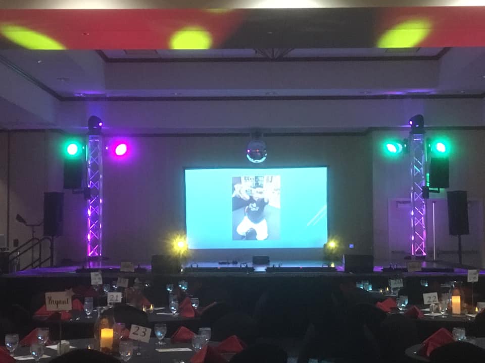 Event Production, including sound, lighting, video